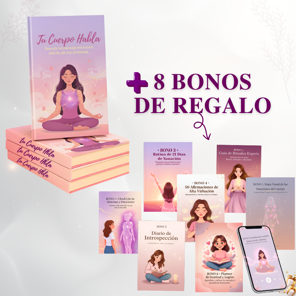 🌿 Tu Cuerpo Habla – Sistema de Sanación Emocional (Colección Premium)