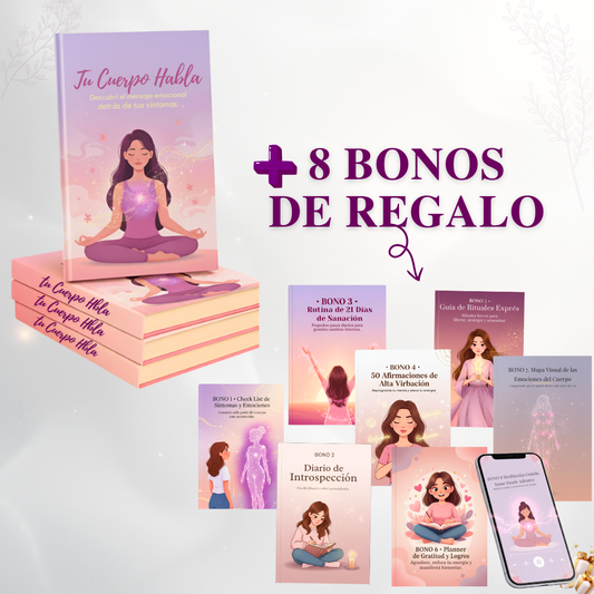 🌿 Tu Cuerpo Habla – Sistema de Sanación Emocional (Colección Premium)